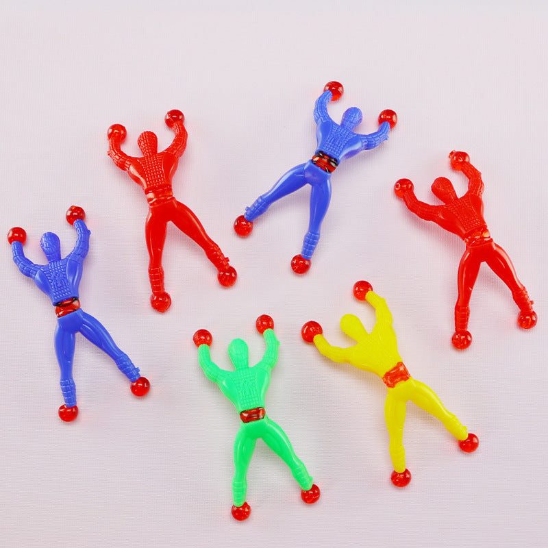 Sticky Climbing Men — Set of 20 Wall-Crawling Party Toys