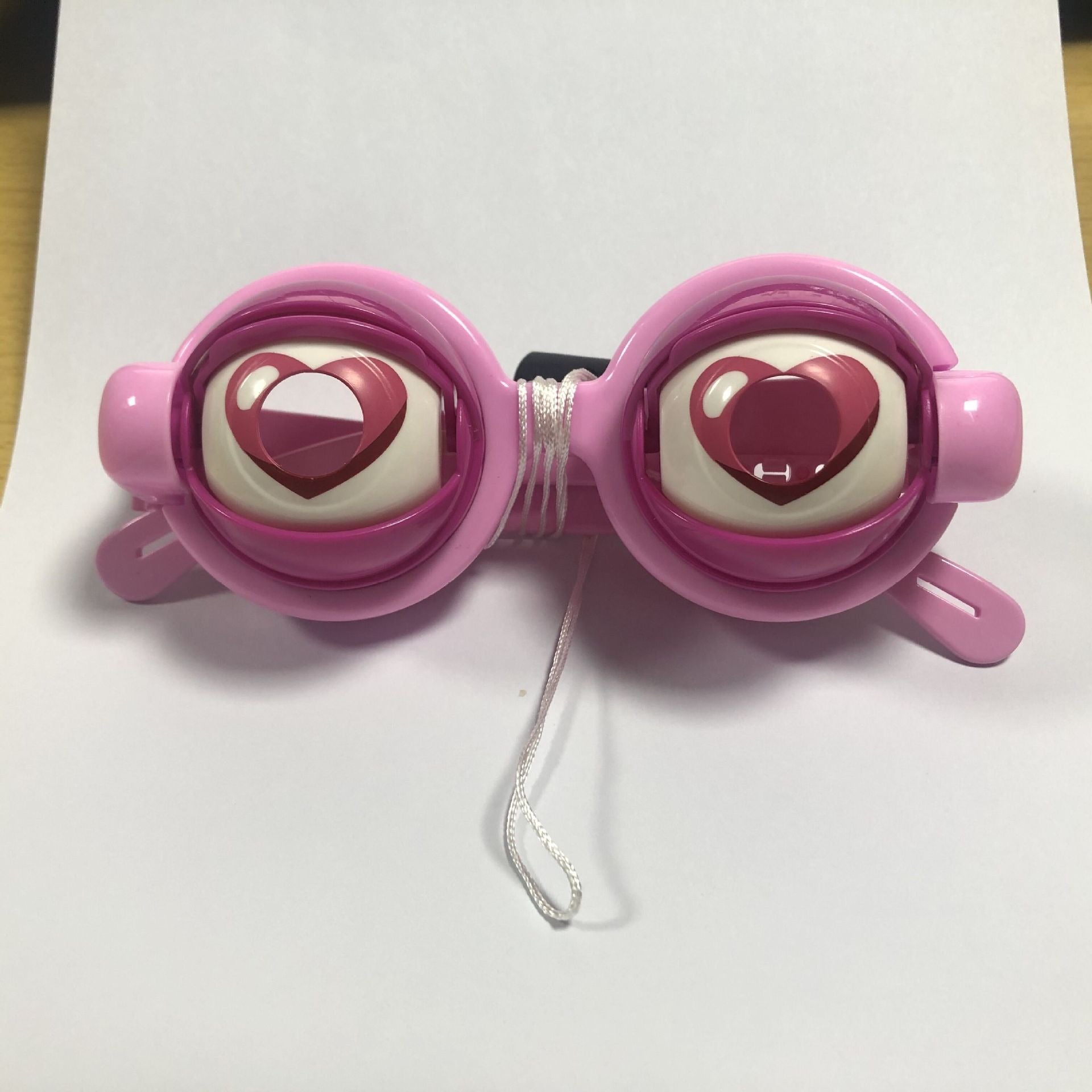 Pull-String Blinking Crazy Eyes — Funny Googly Eye Party Glasses