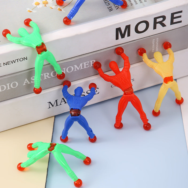 Sticky Climbing Men — Set of 20 Wall-Crawling Party Toys