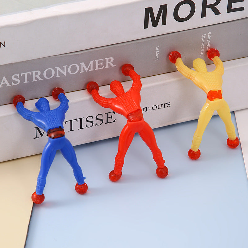 Sticky Climbing Men — Set of 20 Wall-Crawling Party Toys