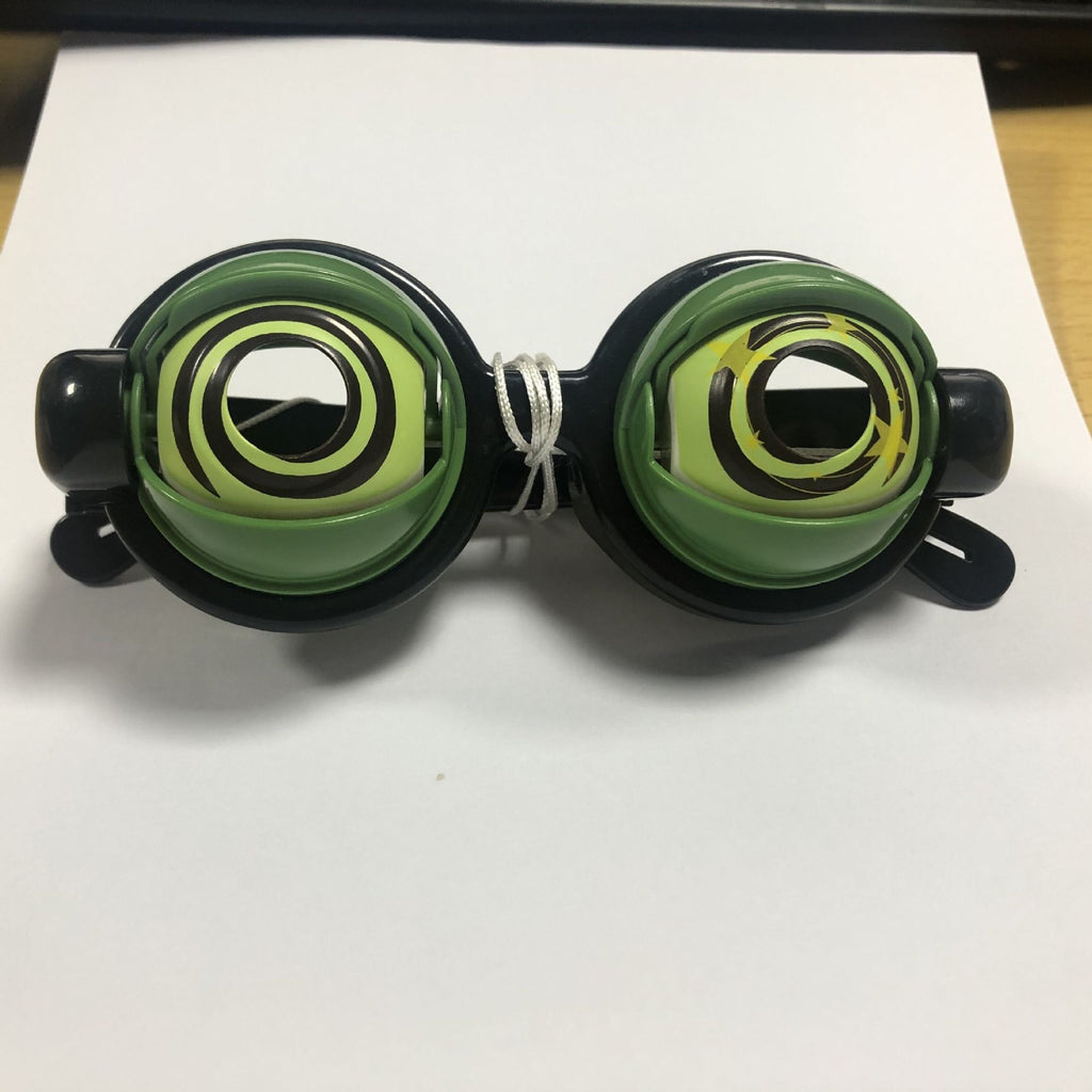 Pull-String Blinking Crazy Eyes — Funny Googly Eye Party Glasses