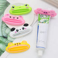 Cartoon Frog Toothpaste Tube Squeezer — Cute Roller Dispenser for Bathroom & Kitchen